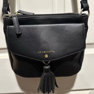 Liz Claiborne Elegant Black Crossbody Bag